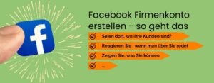 Facebook Firmenkonto erstellen