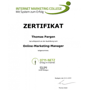 Zertifikat 300 x 300